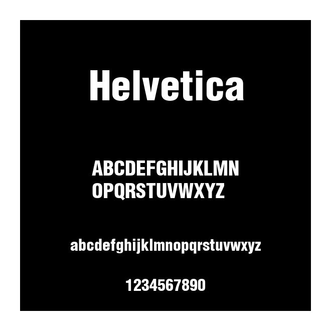 Helvetica