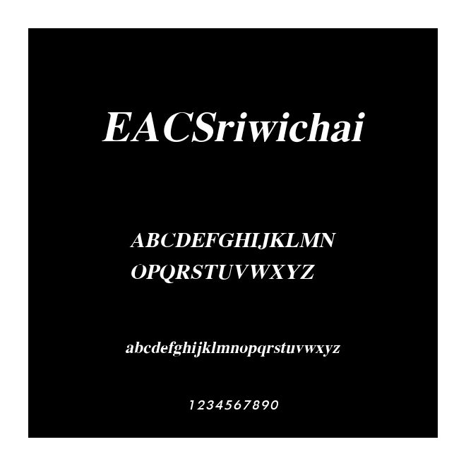EACSriwichai