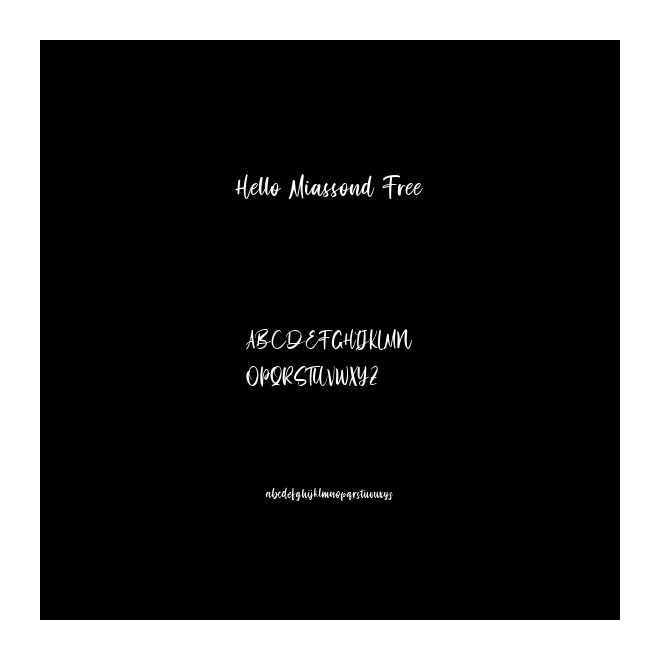 Hello Miassond Free