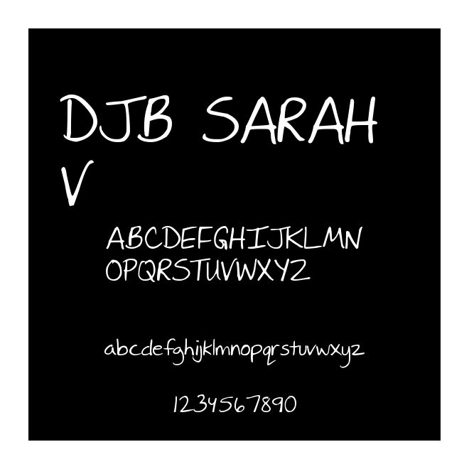 DJB SARAH V