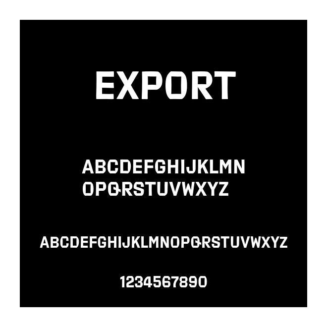 Export