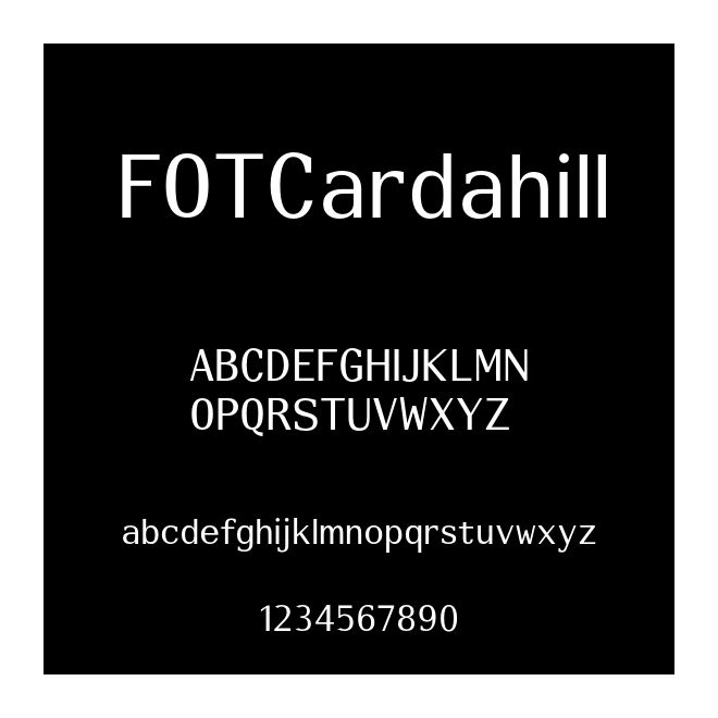 FOTCardahill