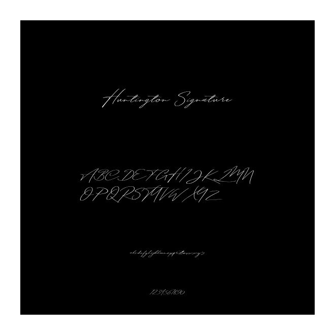 Huntington Signature