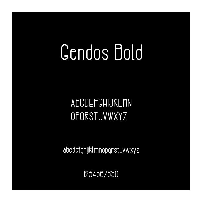 Gendos Bold