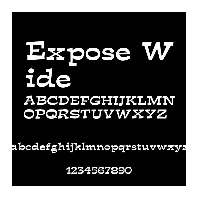 Expose Wide
