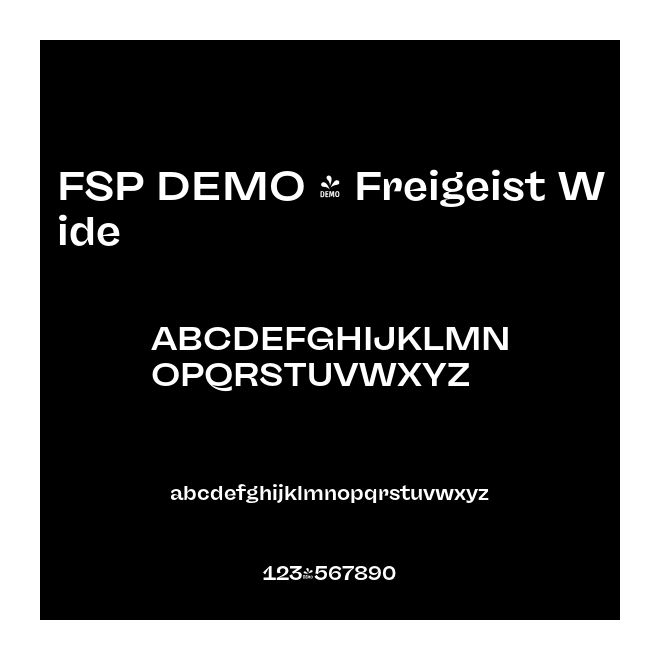 FSP DEMO - Freigeist Wide