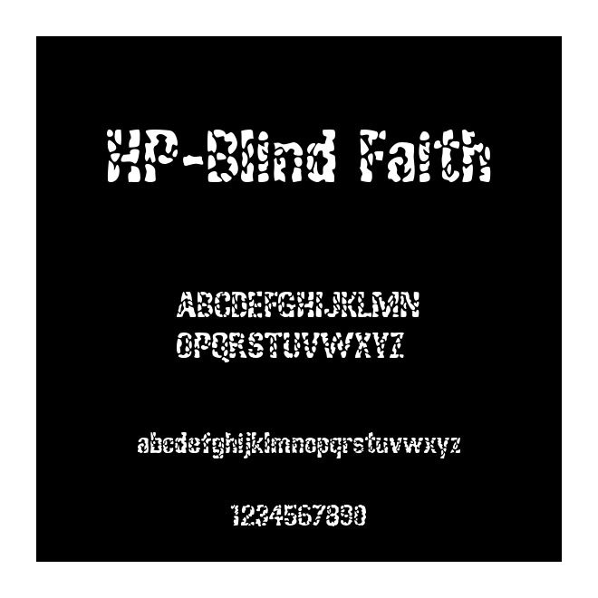 HP-Blind Faith