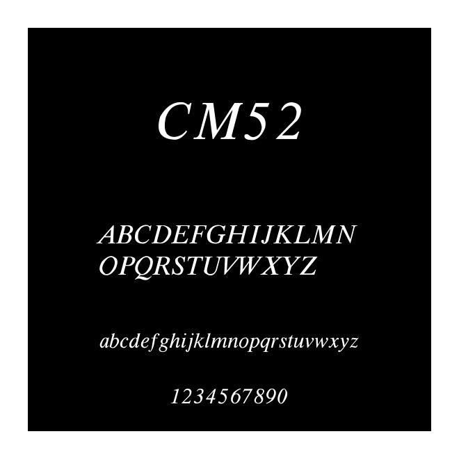 CM52