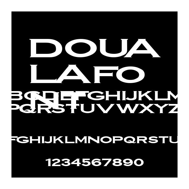DOUALAfont
