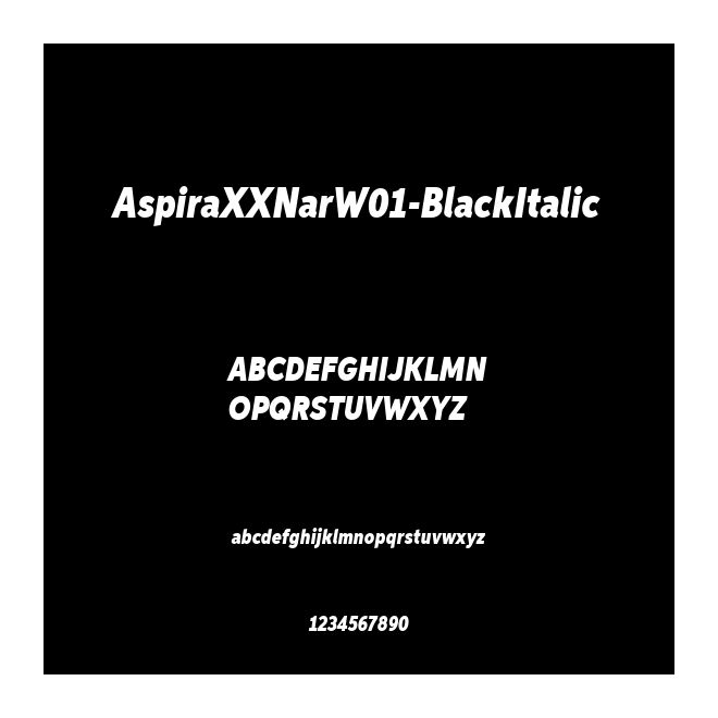 AspiraXXNarW01-BlackItalic