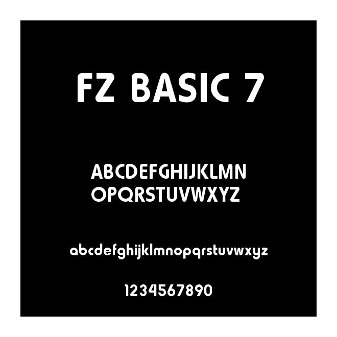 FZ BASIC 7