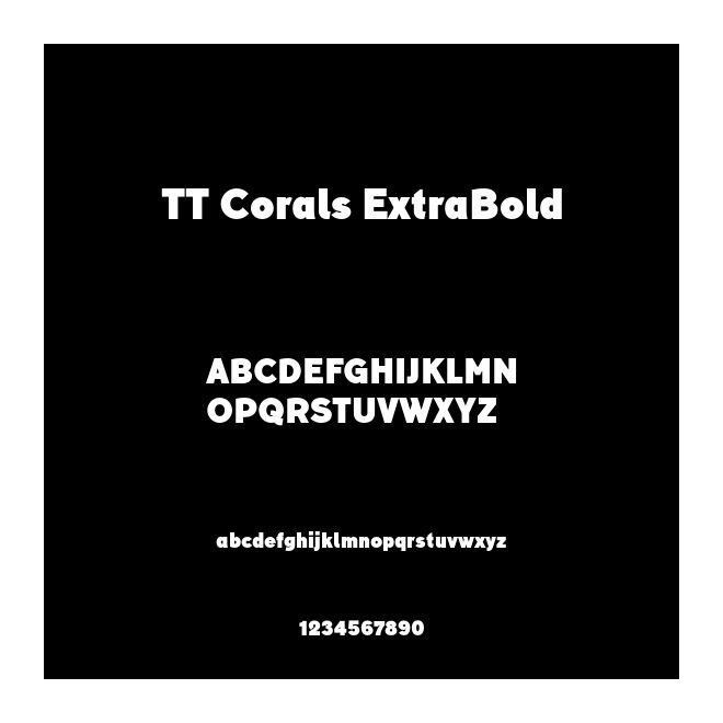 TT Corals ExtraBold