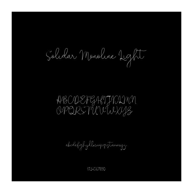 Solidar Monoline Light