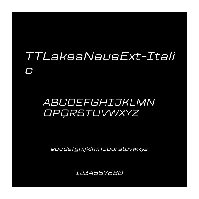 TTLakesNeueExt-Italic
