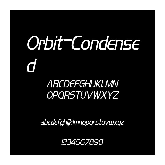 Orbit-Condensed