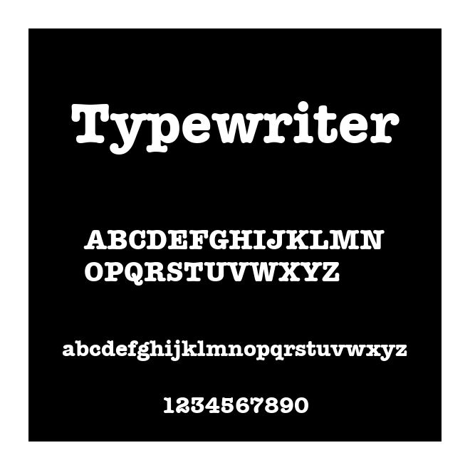 Typewriter