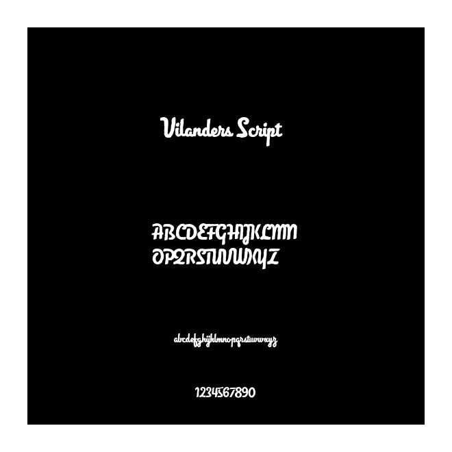 Vilanders Script
