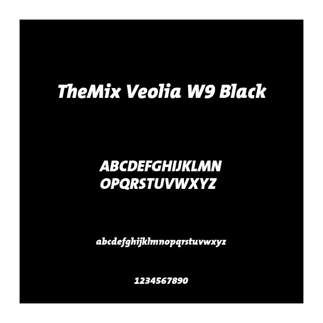 TheMix Veolia W9 Black