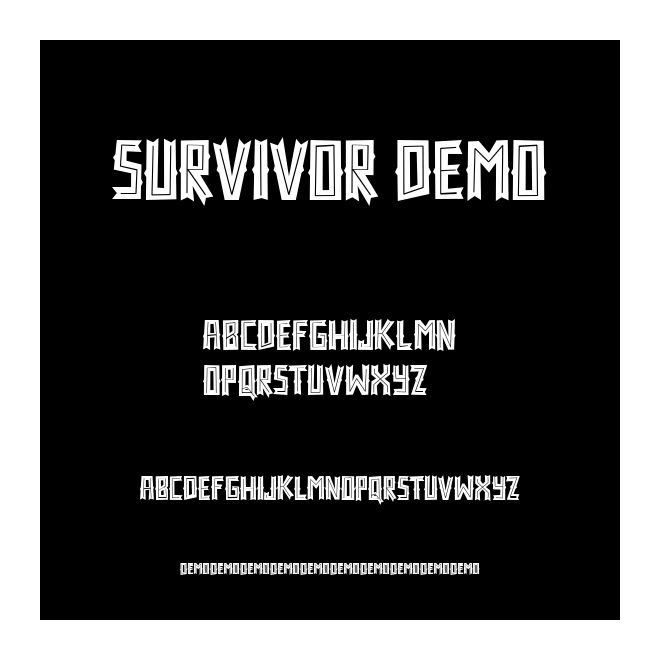 SURVIVOR demo