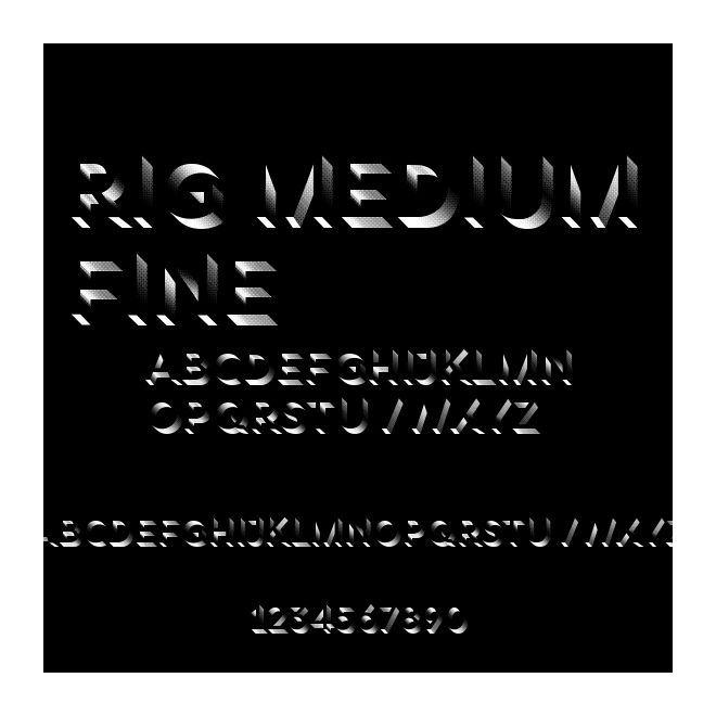 Rig Medium Fine