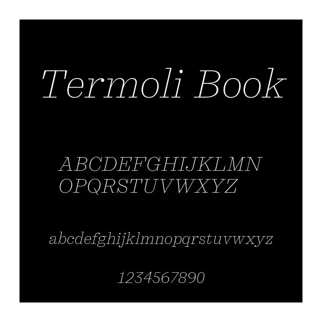 Termoli Book
