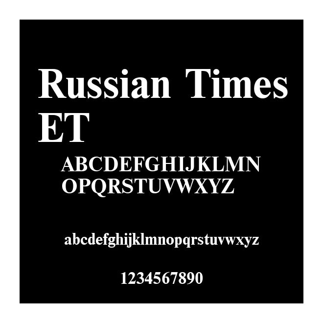 Russian TimesET