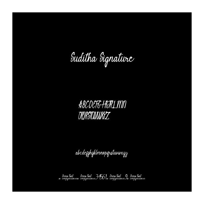 Suditha Signature