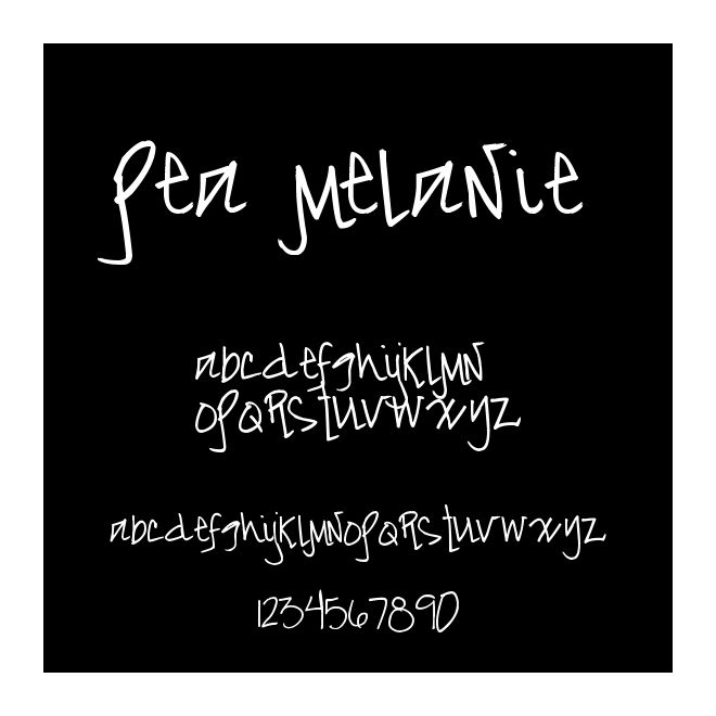 Pea Melanie