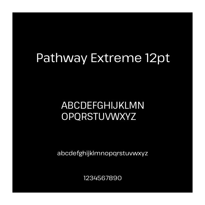 Pathway Extreme 12pt
