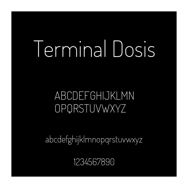 Terminal Dosis