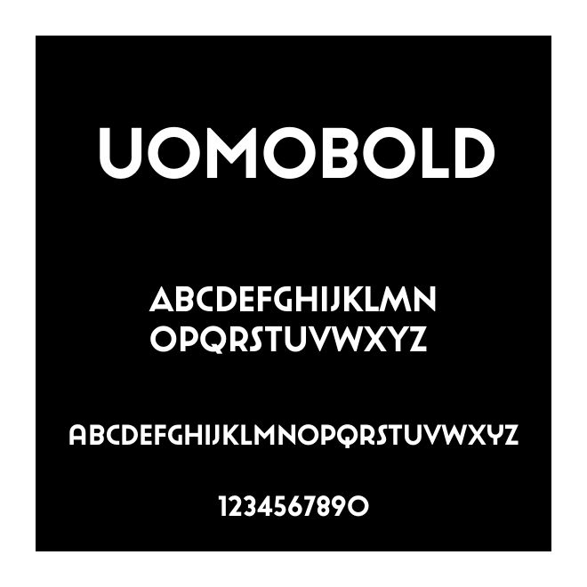UomoBold