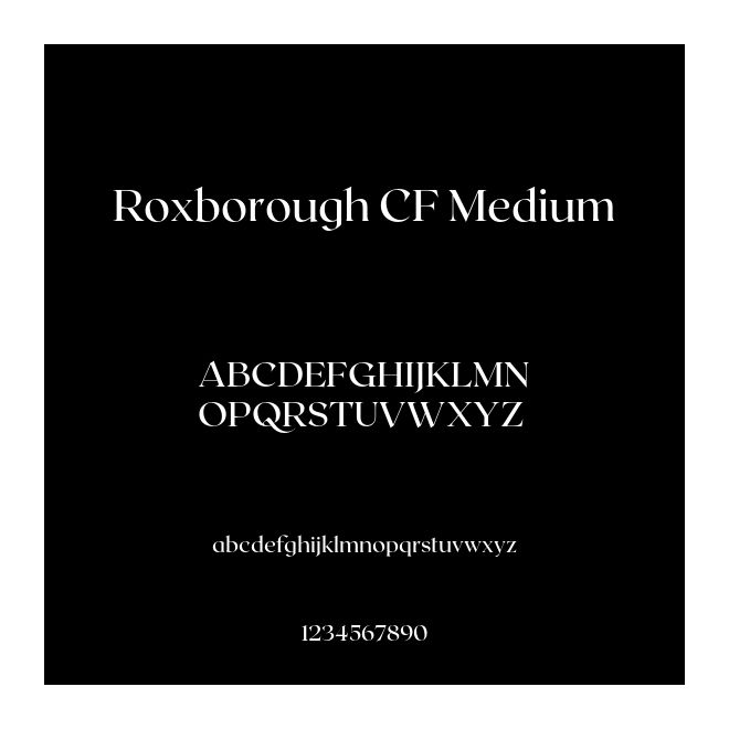 Roxborough CF Medium