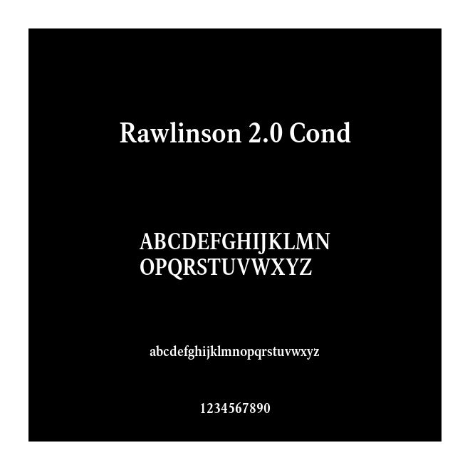 Rawlinson 2.0 Cond