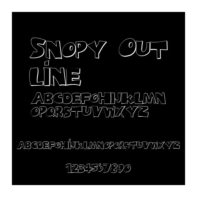 Snopy Outline