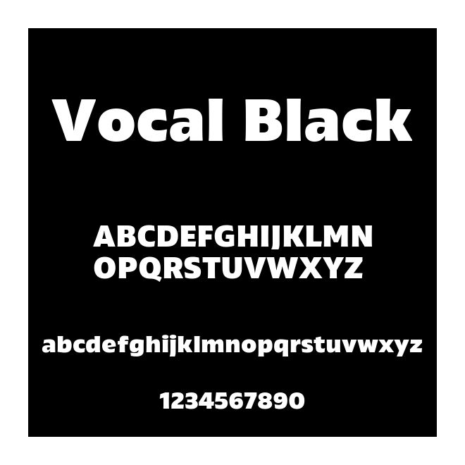 Vocal Black