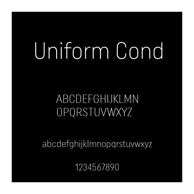 Uniform Cond