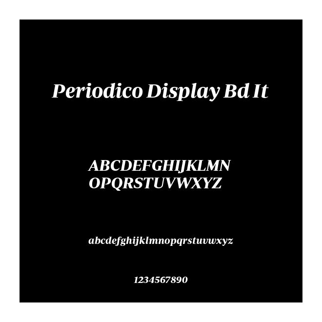 Periodico Display Bd It