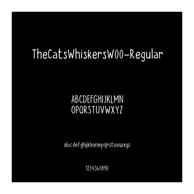 TheCatsWhiskersW00-Regular