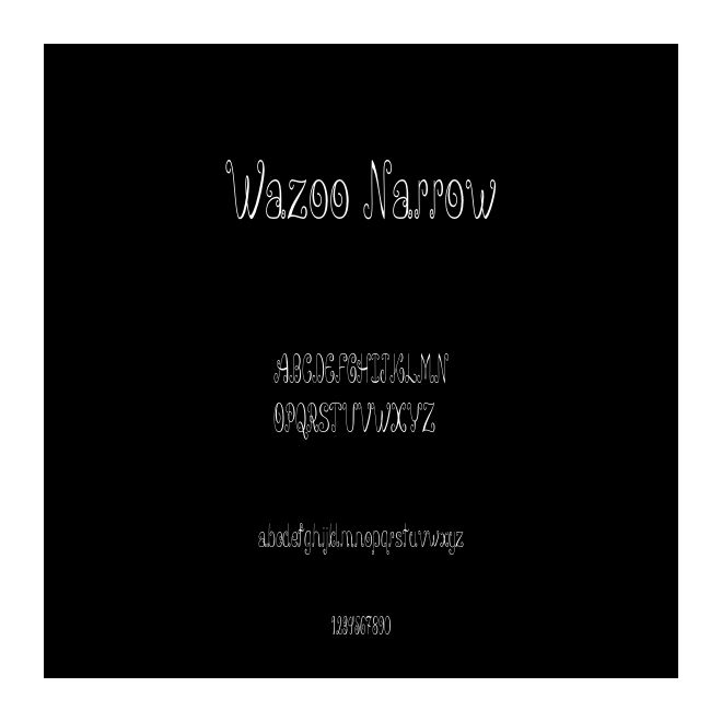 Wazoo Narrow