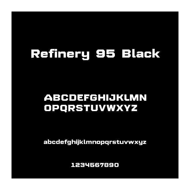 Refinery 95 Black