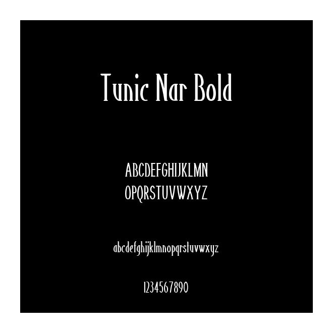 Tunic Nar Bold