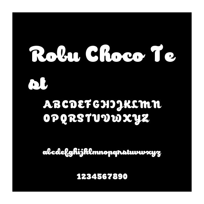 Robu Choco Test