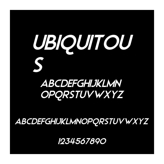 Ubiquitous
