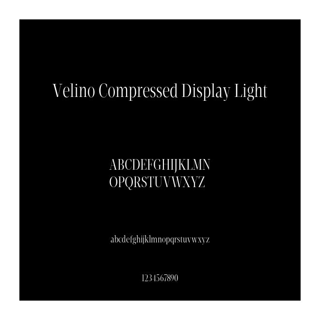 Velino Compressed Display Light