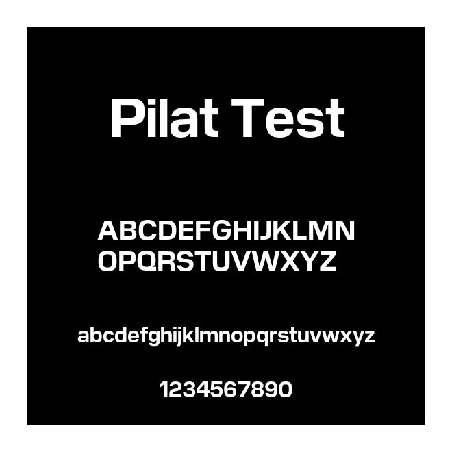 Pilat Test