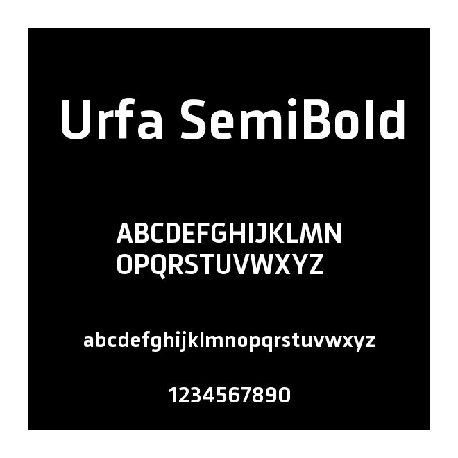 Urfa SemiBold