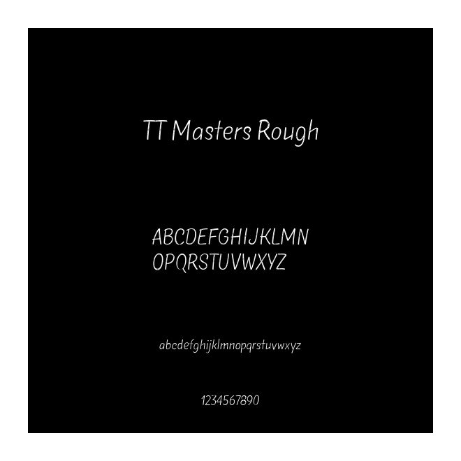 TT Masters Rough