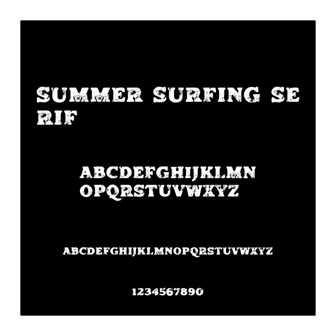 Summer Surfing Serif