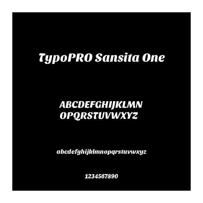 TypoPRO Sansita One