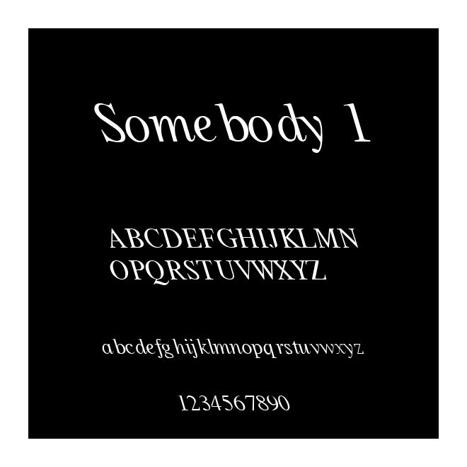 Somebody 1